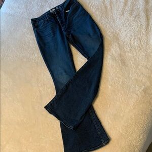 Lee Blue Flare Wide Leg Jeans
